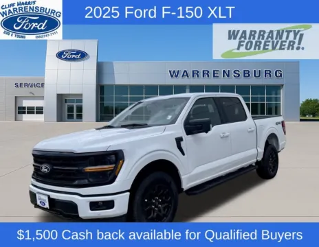 Another view of 2025 Ford F-150 XLT for sale in Warrensburg, MO at Warrensburg Ford