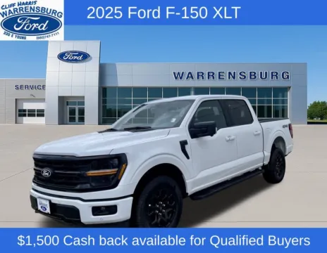 Another view of 2025 Ford F-150 XLT for sale in Warrensburg, MO at Warrensburg Ford