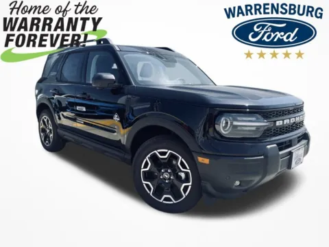 Black 2025 Ford Bronco Sport Outer Banks for sale in Warrensburg, MO