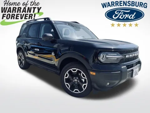 Black 2025 Ford Bronco Sport Outer Banks for sale in Warrensburg, MO