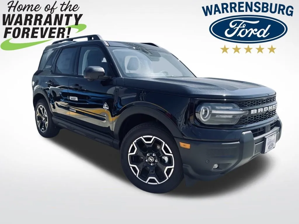 Black 2025 Ford Bronco Sport Outer Banks for sale in Warrensburg, MO