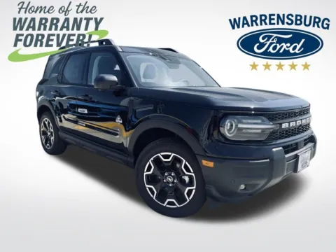 Black 2025 Ford Bronco Sport Outer Banks for sale in Warrensburg, MO