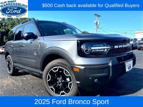 Gray 2025 Ford Bronco Sport Outer Banks for sale in Warrensburg, MO