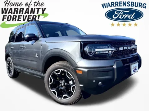 Gray 2025 Ford Bronco Sport Outer Banks for sale in Warrensburg, MO