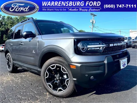 Gray 2025 Ford Bronco Sport Outer Banks for sale in Warrensburg, MO