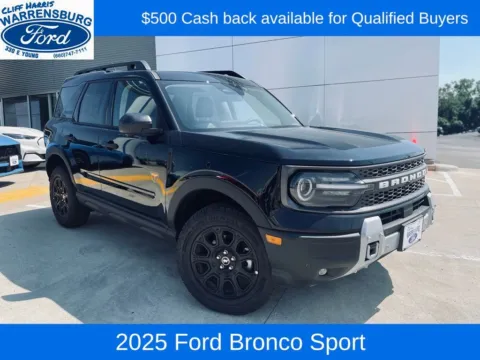 Black 2025 Ford Bronco Sport Badlands for sale in Warrensburg, MO