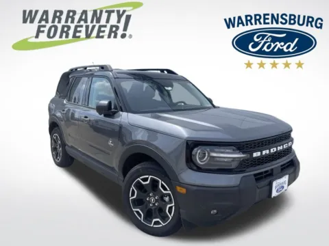 Gray 2025 Ford Bronco Sport Outer Banks for sale in Warrensburg, MO