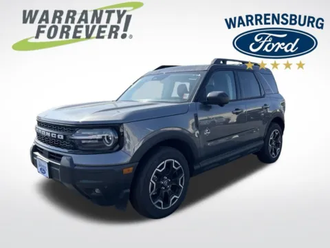 Gray 2025 Ford Bronco Sport Outer Banks for sale in Warrensburg, MO