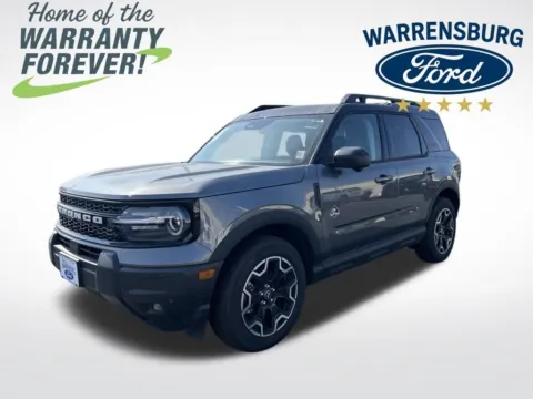 Gray 2025 Ford Bronco Sport Outer Banks for sale in Warrensburg, MO
