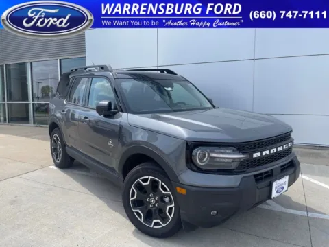 Gray 2025 Ford Bronco Sport Outer Banks for sale in Warrensburg, MO
