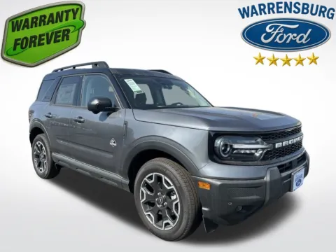 Gray 2025 Ford Bronco Sport Outer Banks for sale in Warrensburg, MO