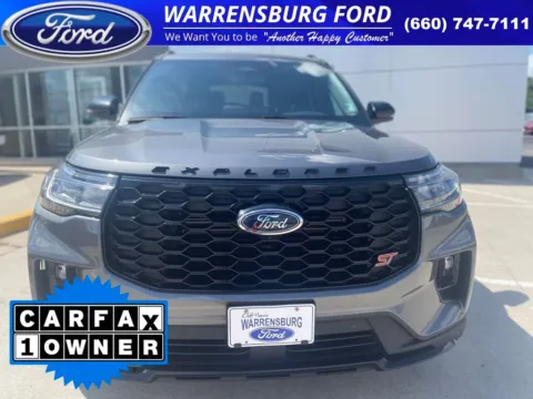 Photos of 2025 Ford Explorer ST for sale in Warrensburg, MO at Warrensburg Ford