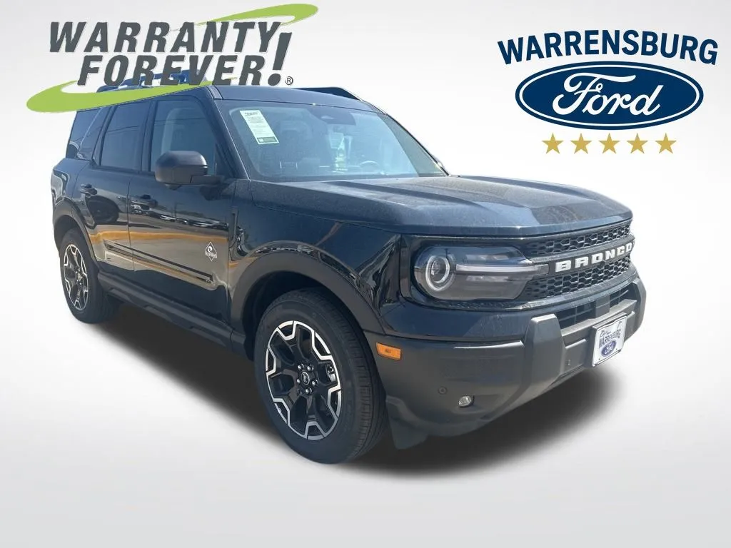 Black 2025 Ford Bronco Sport Outer Banks for sale in Warrensburg, MO