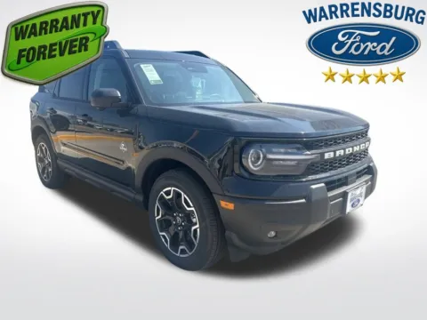 Black 2025 Ford Bronco Sport Outer Banks for sale in Warrensburg, MO