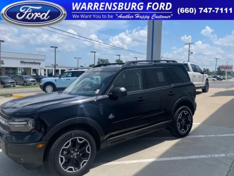 Photos of 2025 Ford Bronco Sport Outer Banks for sale in Warrensburg, MO at Warrensburg Ford
