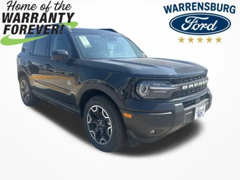 Black 2025 Ford Bronco Sport Outer Banks for sale in Warrensburg, MO