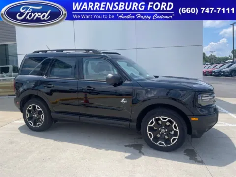 Black 2025 Ford Bronco Sport Outer Banks for sale in Warrensburg, MO