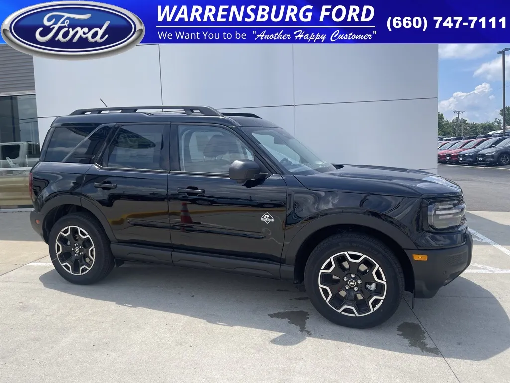 Black 2025 Ford Bronco Sport Outer Banks for sale in Warrensburg, MO