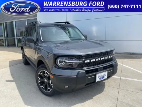 Photos of 2025 Ford Bronco Sport Outer Banks for sale in Warrensburg, MO at Warrensburg Ford