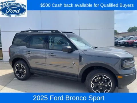 Gray 2025 Ford Bronco Sport Outer Banks for sale in Warrensburg, MO