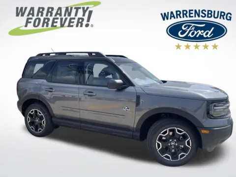 Gray 2025 Ford Bronco Sport Outer Banks for sale in Warrensburg, MO