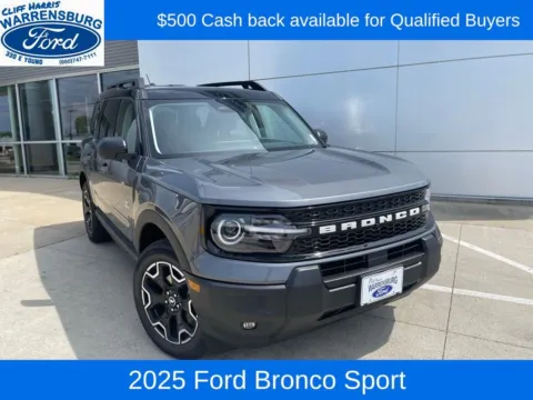 Photos of 2025 Ford Bronco Sport Outer Banks for sale in Warrensburg, MO at Warrensburg Ford