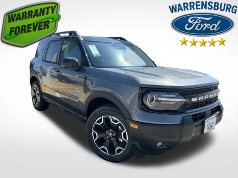Gray 2025 Ford Bronco Sport Outer Banks for sale in Warrensburg, MO