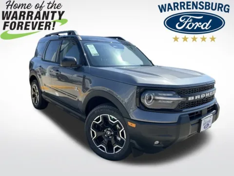 Gray 2025 Ford Bronco Sport Outer Banks for sale in Warrensburg, MO