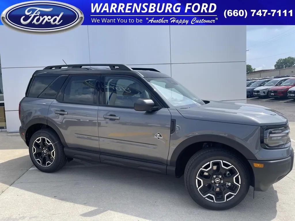 Gray 2025 Ford Bronco Sport Outer Banks for sale in Warrensburg, MO