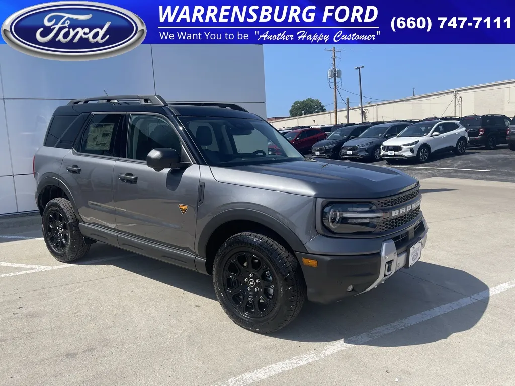 Gray 2025 Ford Bronco Sport Badlands for sale in Warrensburg, MO