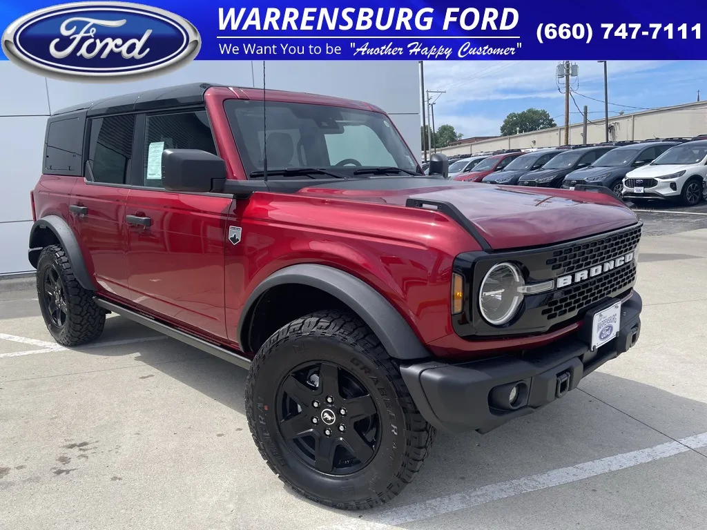 Red 2025 Ford Bronco Big Bend for sale in Warrensburg, MO