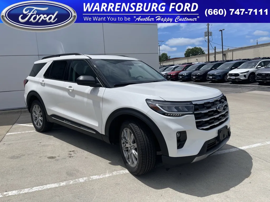 White 2025 Ford Explorer Active for sale in Warrensburg, MO