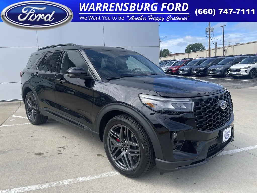 Black 2025 Ford Explorer ST for sale in Warrensburg, MO