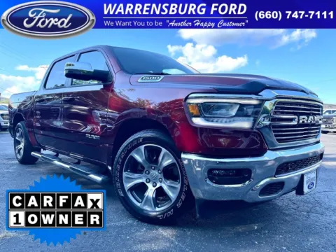 Red 2023 Ram 1500 Laramie for sale in Warrensburg, MO