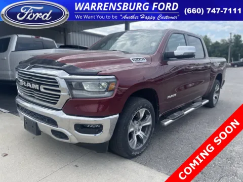 Red 2023 Ram 1500 Laramie for sale in Warrensburg, MO