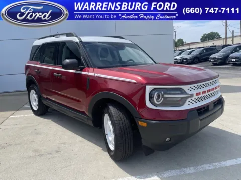 Red 2025 Ford Bronco Sport Heritage for sale in Warrensburg, MO
