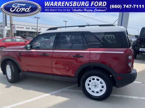 More photos of 2025 Ford Bronco Sport Heritage at Warrensburg Ford, MO
