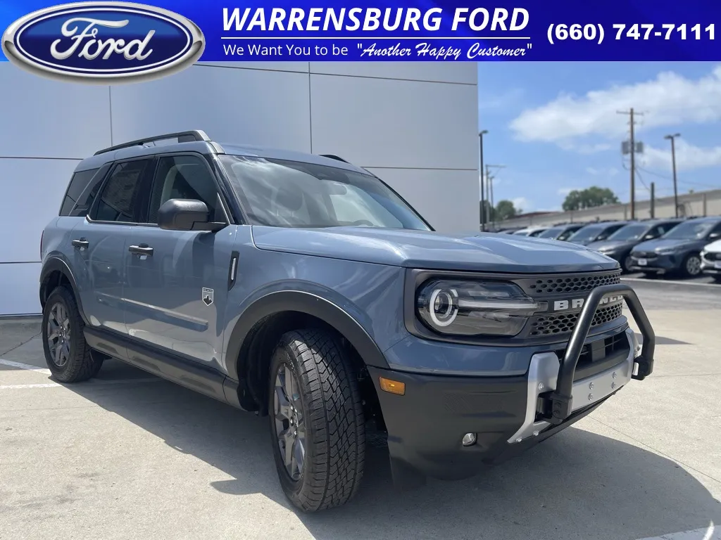 Gray 2025 Ford Bronco Sport Big Bend for sale in Warrensburg, MO