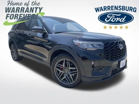 Black 2025 Ford Explorer ST-Line for sale in Warrensburg, MO