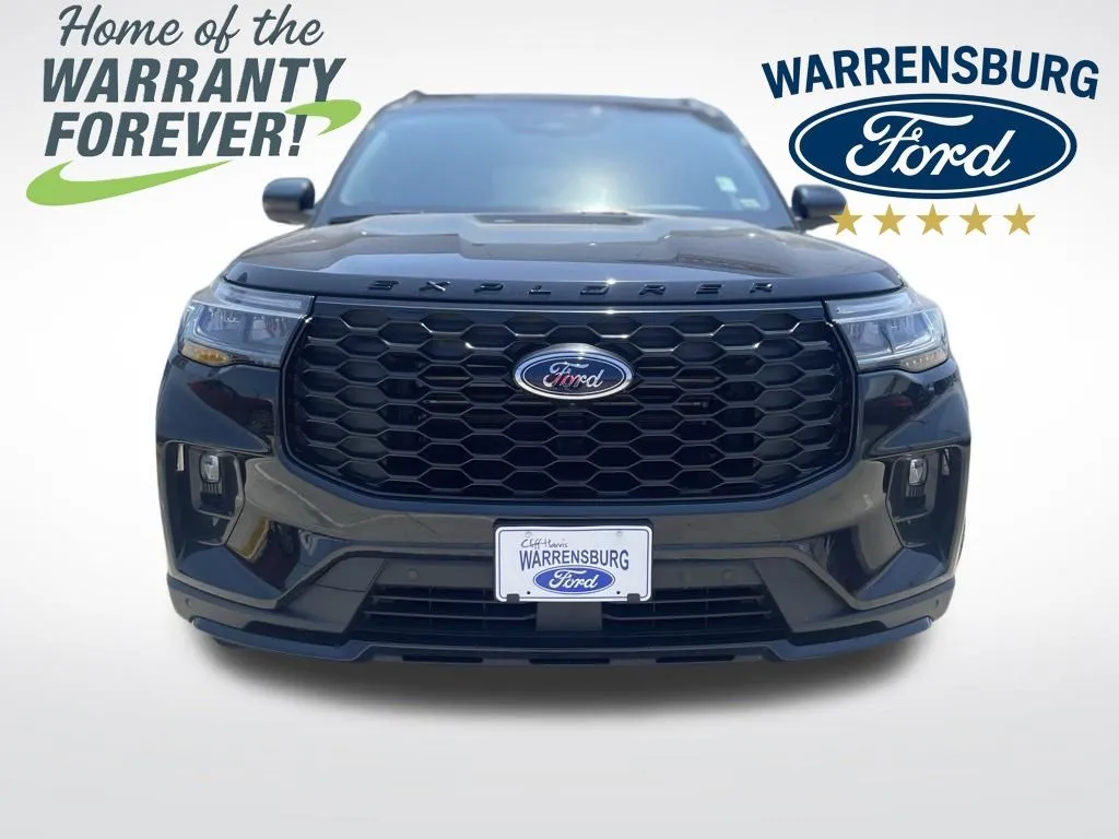 Used 2025 Ford Explorer ST-LINE with VIN 1FMUK8KH7SGA01441 for sale in Kansas City
