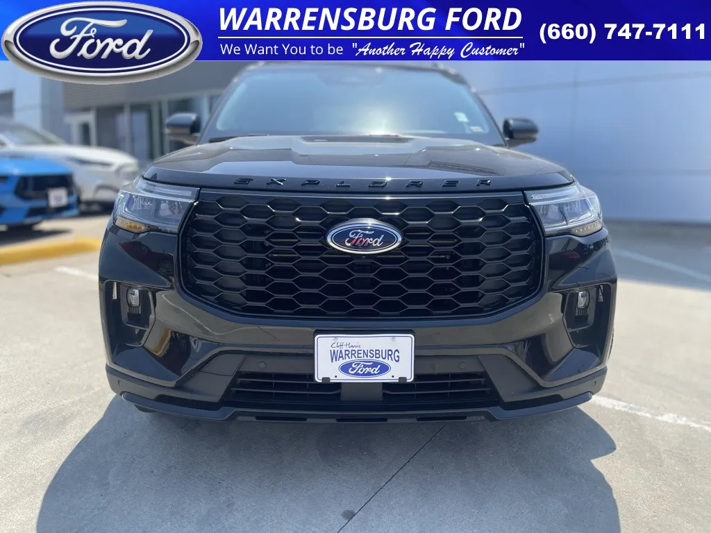 Used 2025 Ford Explorer ST-LINE with VIN 1FMUK8KH7SGA01441 for sale in Kansas City