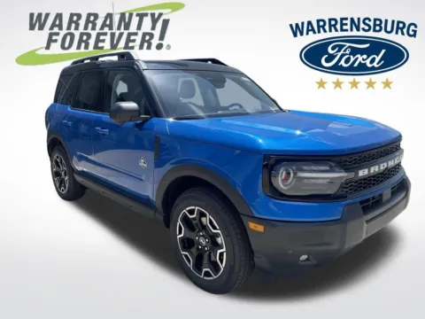 Blue 2025 Ford Bronco Sport Outer Banks for sale in Warrensburg, MO