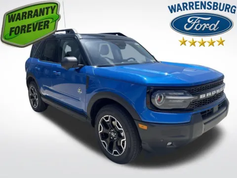 Blue 2025 Ford Bronco Sport Outer Banks for sale in Warrensburg, MO