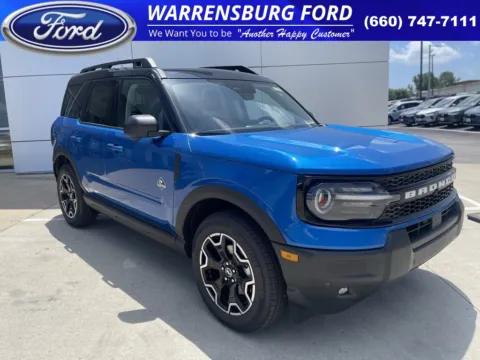 Blue 2025 Ford Bronco Sport Outer Banks for sale in Warrensburg, MO