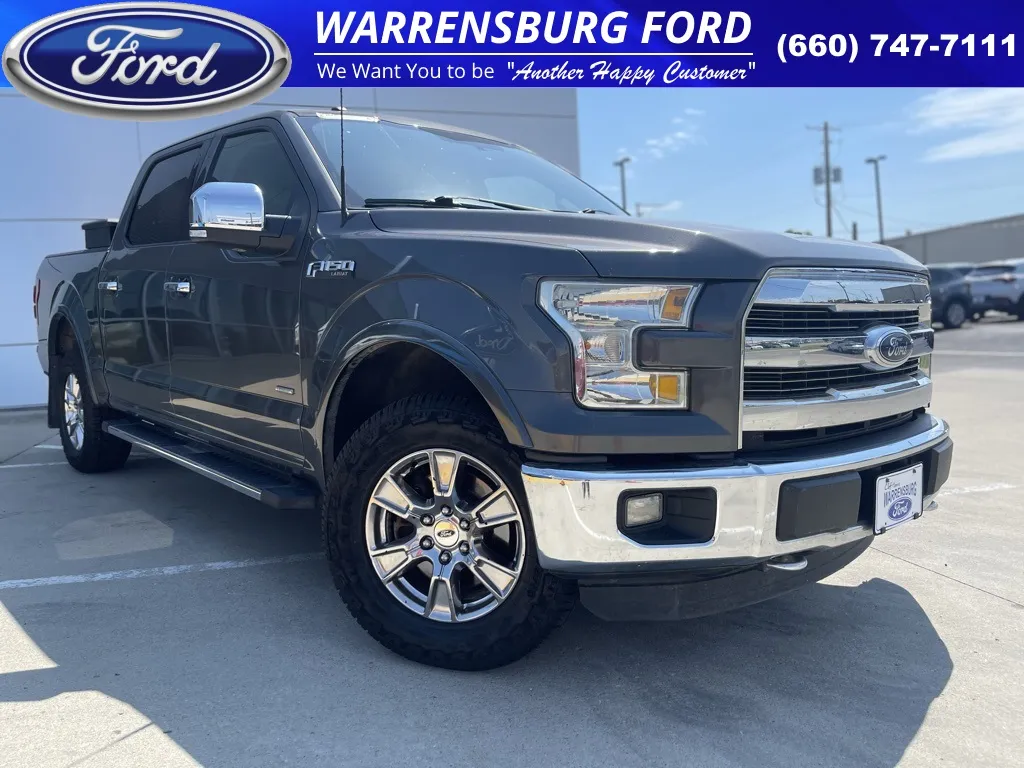 Gray 2016 Ford F-150 Lariat for sale in Warrensburg, MO