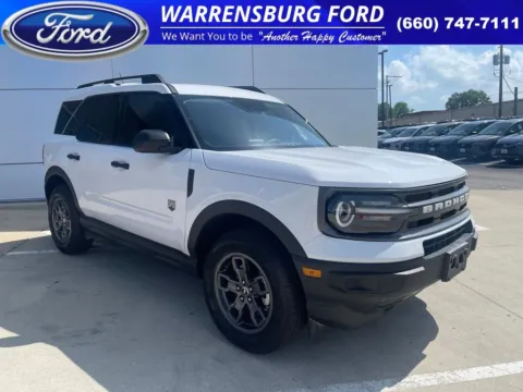 White 2024 Ford Bronco Sport Big Bend for sale in Warrensburg, MO