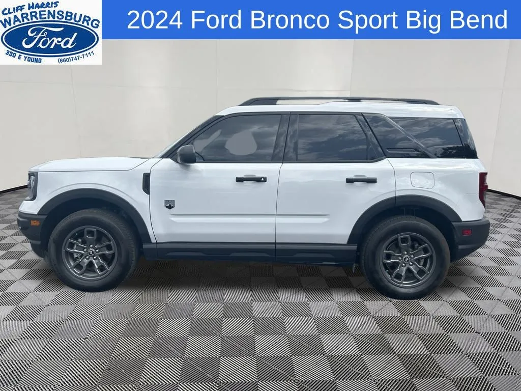 Used 2024 Ford Bronco Sport Big Bend with VIN 3FMCR9B65RRE72129 for sale in Kansas City