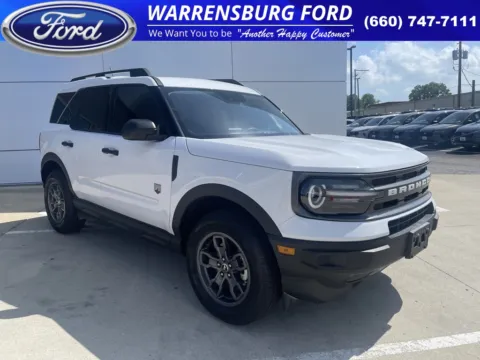 White 2024 Ford Bronco Sport Big Bend for sale in Warrensburg, MO