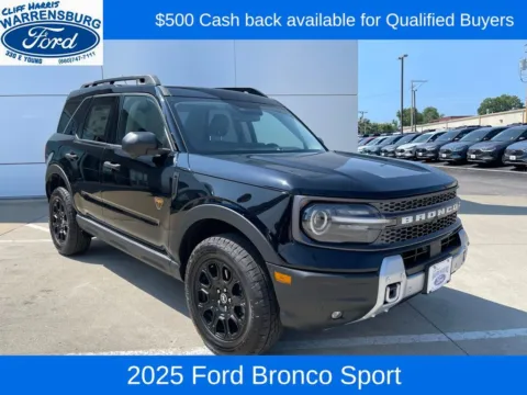 Black 2025 Ford Bronco Sport Badlands for sale in Warrensburg, MO