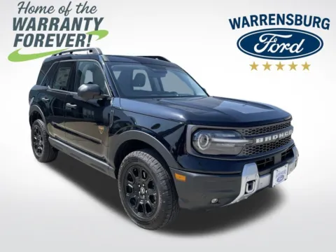 Black 2025 Ford Bronco Sport Badlands for sale in Warrensburg, MO